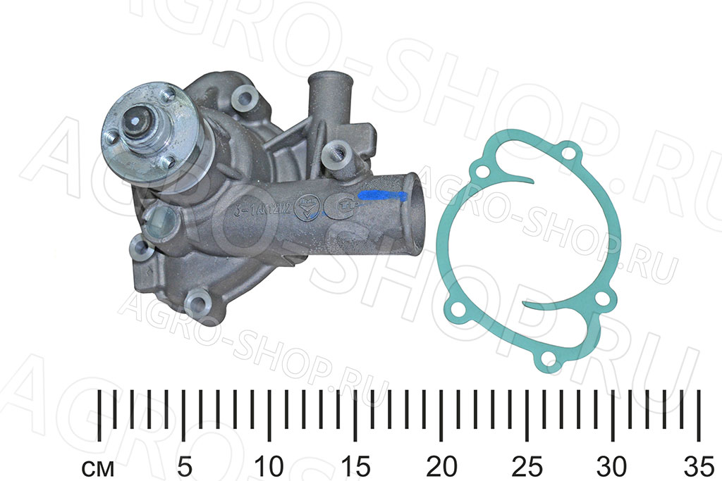 Насос водяной 4062.3906629-30 под ГУР ЗМЗ-40525,40904 Евро-3 ЗМЗ