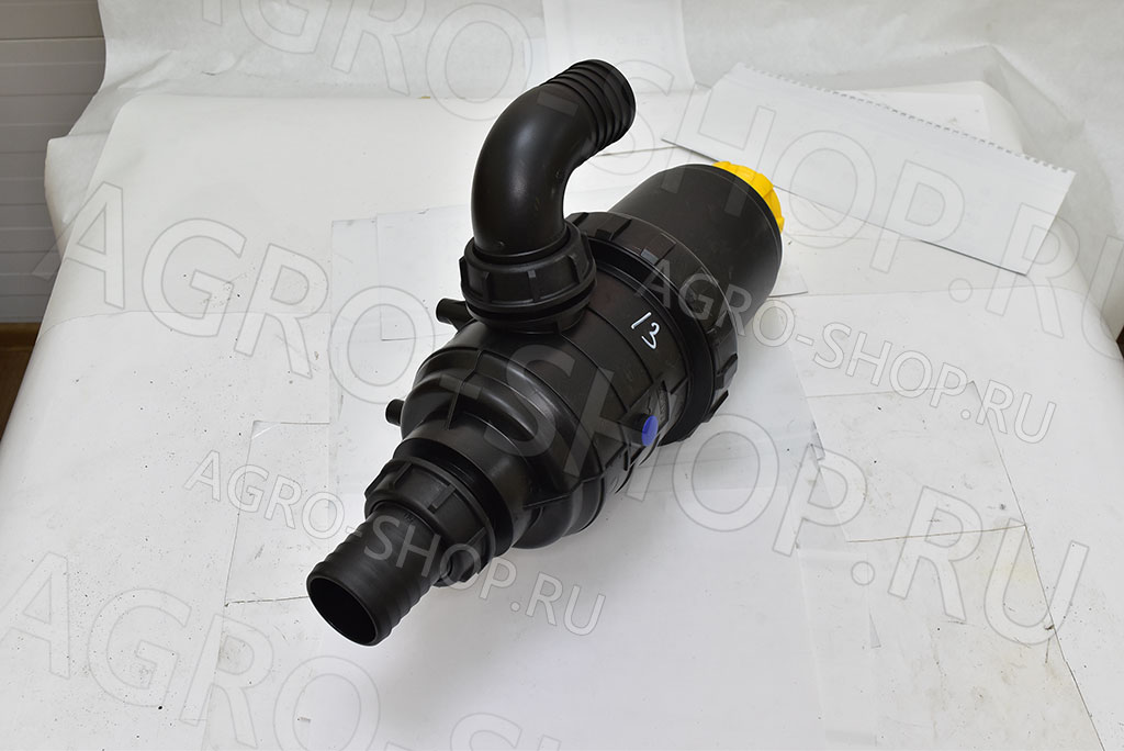 Фильтр всасывающий серии 317 G 2" (200-260л/м, 50М/синий, с патрубками d50, с клапаном)  