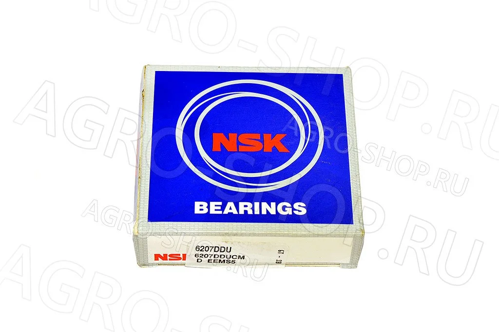Подшипник 6207-2RS / 180207 (35х72х17) (NSK) 