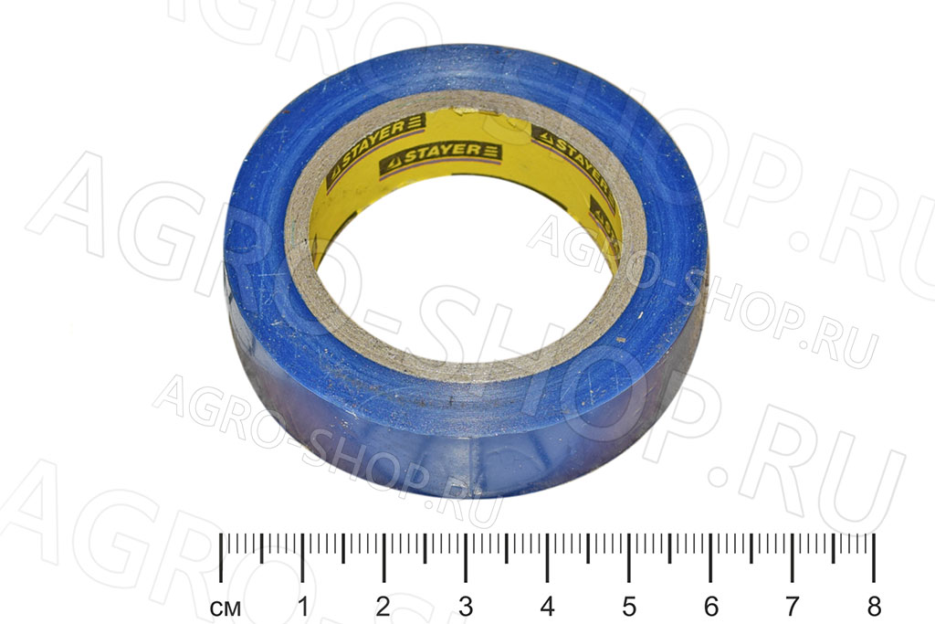 Изолента 15 мм. х 10 м. ПВХ синяя (12291-В-15-10) STAYER