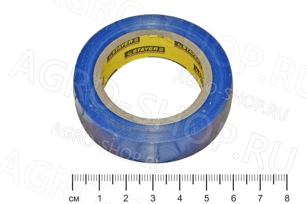 Изолента 15 мм. х 10 м. ПВХ синяя (12291-В-15-10) STAYER
