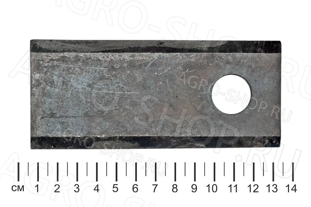 Нож КРН 03.404 / КПРН 03.441 короткий (125х56х5) толщина 5 мм. КРН-2,1 Завод