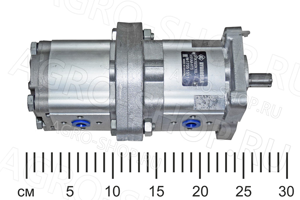 Насос НШ GP2К 10/2К10L-A101AA-VTS левый 6 шлицов (Гидросила) 