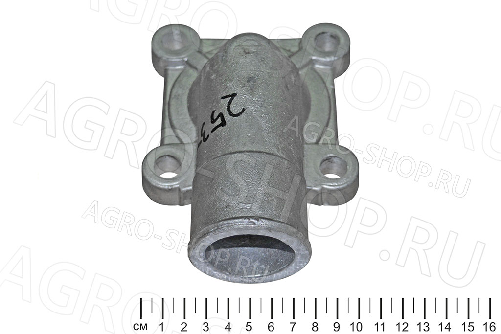 Муфта угловая (фланец) НШ-100 вход без резьбы 