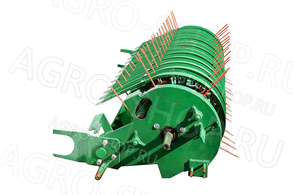 Подборщик ПР-1,4.06.00.000 в сборе, без щитов, муфты и колес, 13 скатов ПРФ-145 Новосибирск