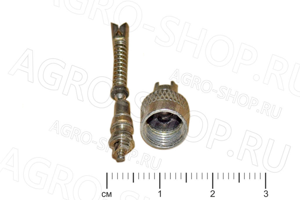 Золотник длинный 5320-3125066 для камер грузовых автомобилей с колпачком в сборе 