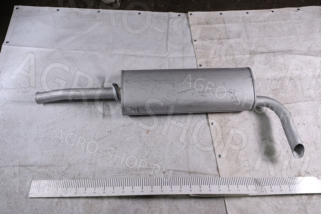 Глушитель 3302-1201008-40 с выпускной трубой Газель-Бизнес Cummins, УМЗ-4216 Евро-4 ГАЗ