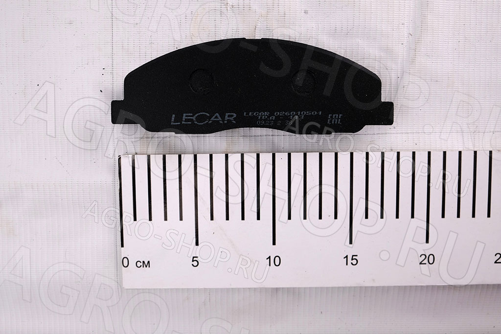 Колодка А21R23.3501171 / LECAR-0260105-01 тормозная передняя (4шт) Газель NEXT LECAR