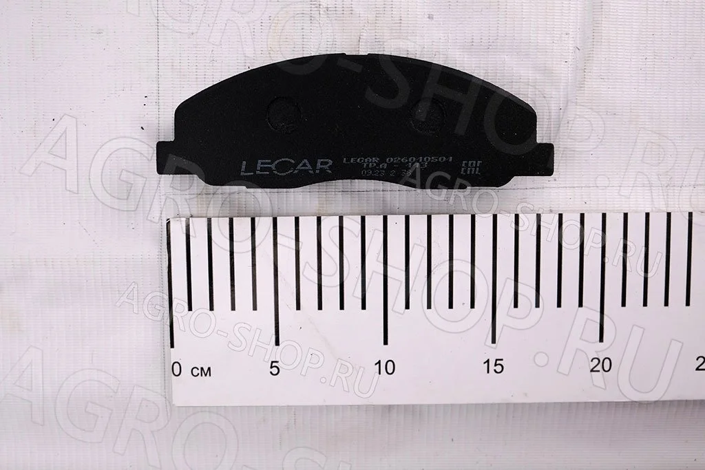 Колодка А21R23.3501171 / LECAR-0260105-01 тормозная передняя (4шт) Газель NEXT LECAR