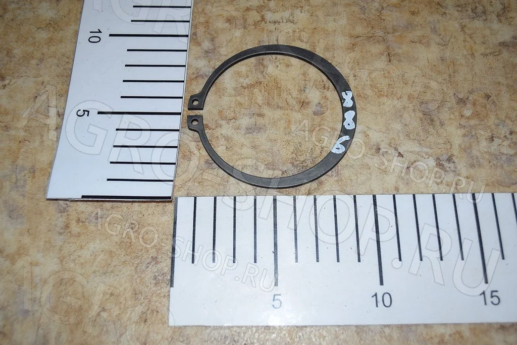 Кольцо стопорное В 80 (наружное) D=80 мм. ГОСТ 13942-86