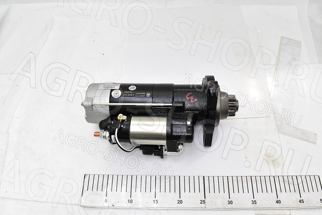 Стартер М9Т.9102 АЕ редукторный 8,5кВт 24В КАМ16 ЕВРО-2,3 АвтоЭлектрика