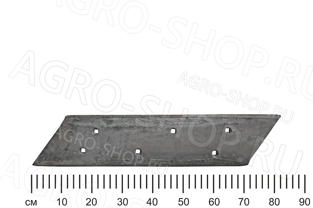 Лемех КГП 01.545 (сормайт) короткий левый 2-сторонний (822мм) ПГН-3/5, КПГ-220А Рубцовск