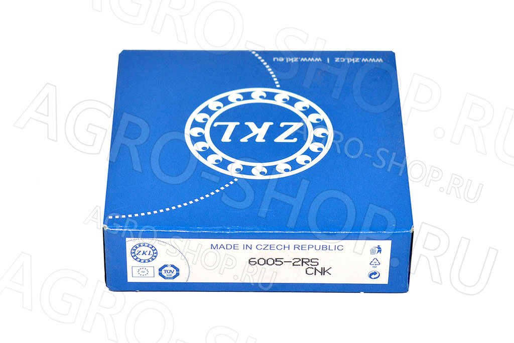 Подшипник 180105 / 6005-2RS (25х47х12) (ZKL) 