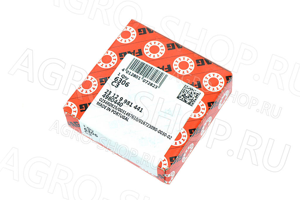 Подшипник 6306 / 306 (30х72х19) (FAG) 