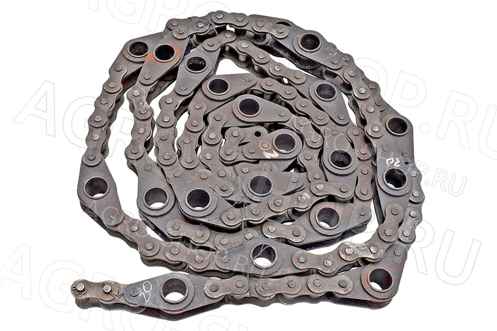 Цепь механизма прессующего без планок 20 звеньев ПРФ-110 РФ