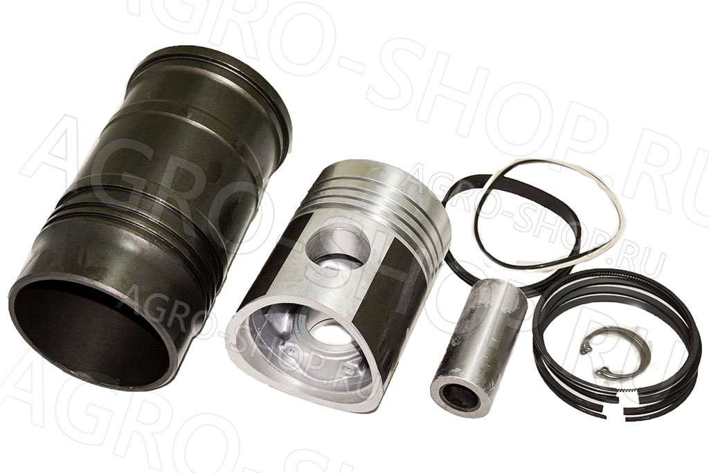 Поршневой комплект КМЗ 236-1004006-Б2 (г+п+п/к+п/п+с/к+у/к) общая головка (гр.А) ЯМЗ-236, ЯМЗ-238 (КМЗ) 