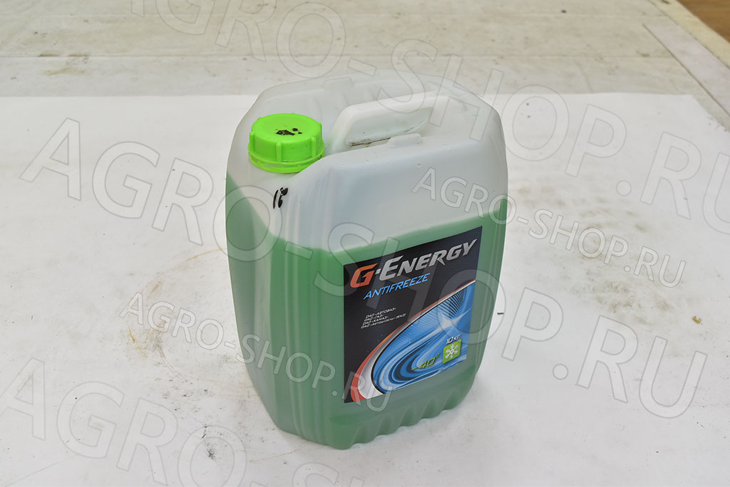 Антифриз G-Energy Antifreeze (-40) зеленый 10кг G-ENERGY