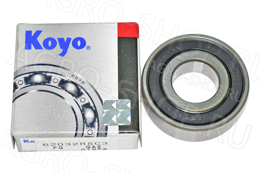 Подшипник 6203-2RS / 180203 (17х40х12) (KOYO) 