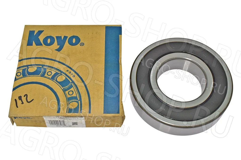 Подшипник 6315-2RS / 180315 (75х160х37) (KOYO) 