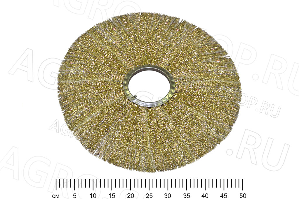 Диск щеточный для щетки коммунальной (120х550) (металлический ворс) Т-40, МТЗ 