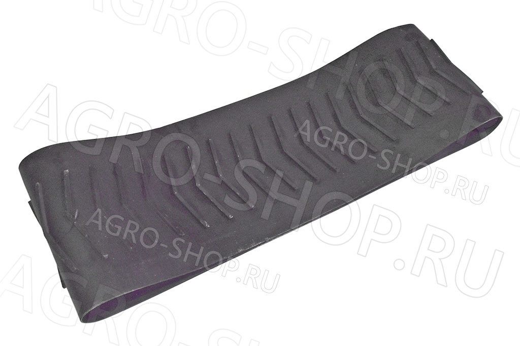 Ремень 400х4-2560 с зацепами "елочка", зерномашины ЗМС-90-20 (Китай) 