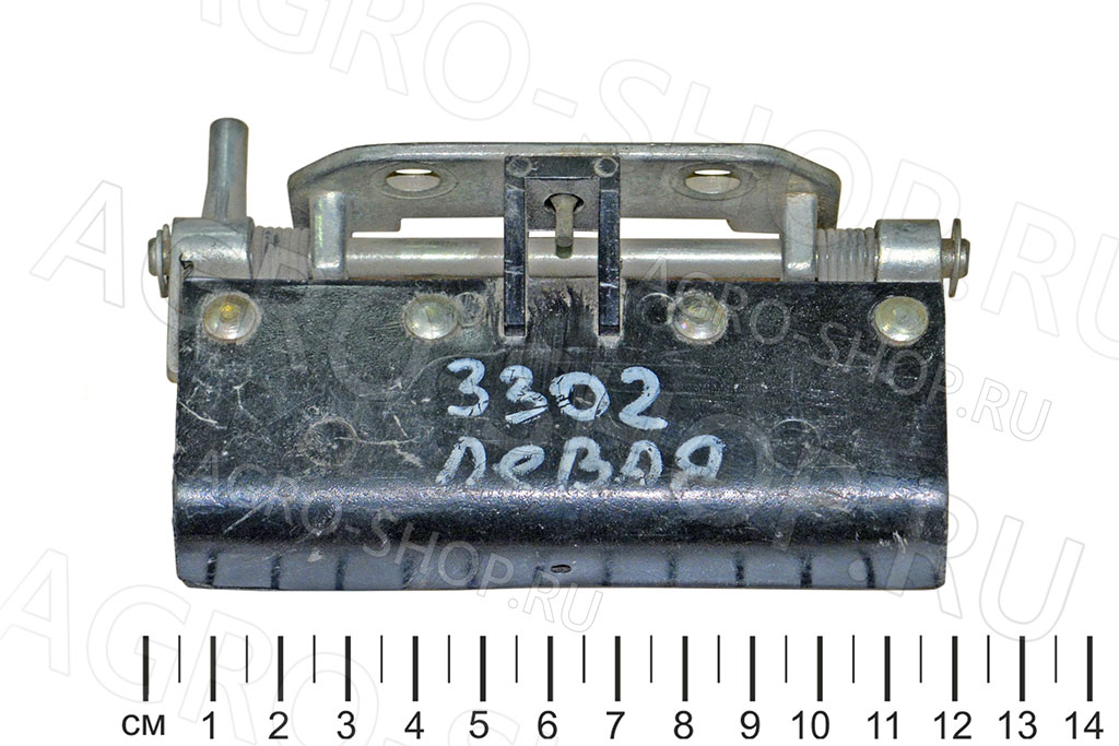 Ручка 3302-6105151-02 наружняя передней двери левая в сборе ГАЗ-3302,2705 ГАЗ