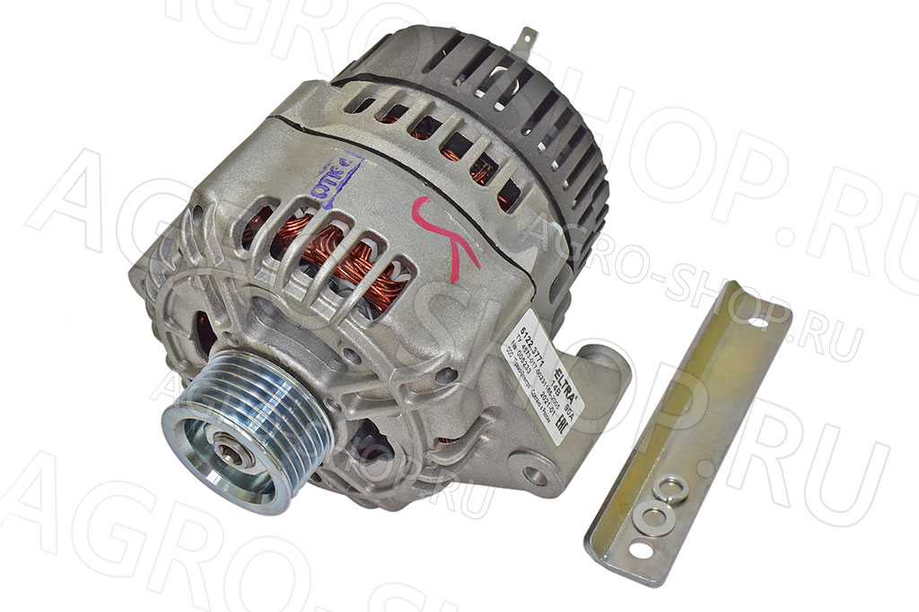 Генератор 5122.3771 90А 14В УАЗ-Хантер, ЗМЗ-409 ПРАМО(ELTRA)
