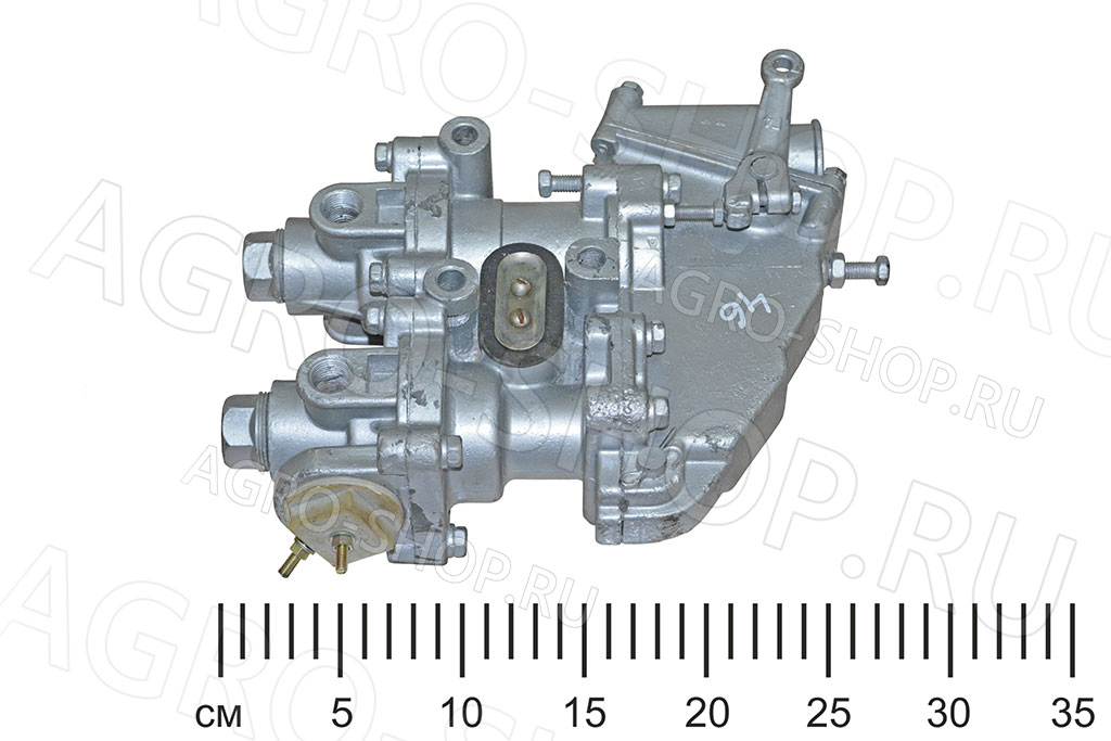 Кран 130-3514010Б тормозной 2-х секц. стар. обр. без ВК-13 (с хранения) ЗИЛ-130 