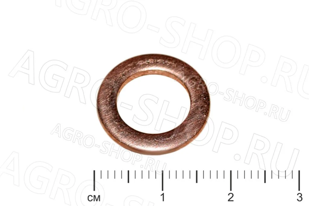 Шайба 10х16х1,5 (медь)  