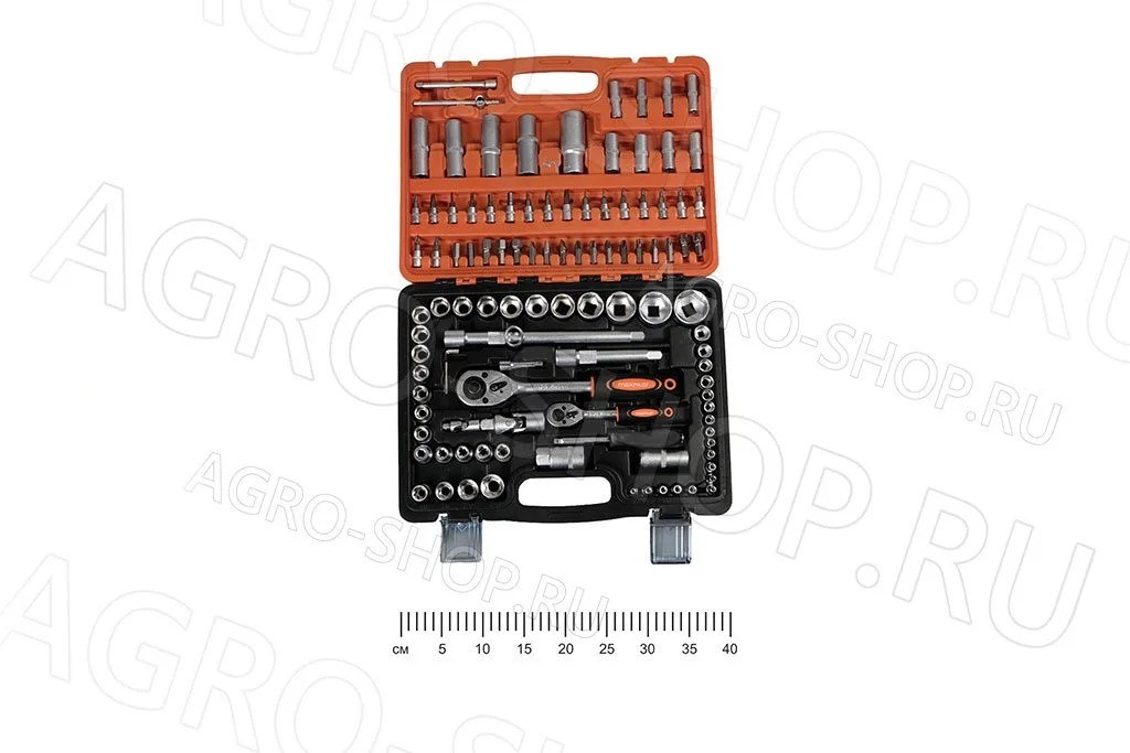 Набор инструментов 108 предм 1/2" и 1/4" Maxpiler (MXT-108-SET)