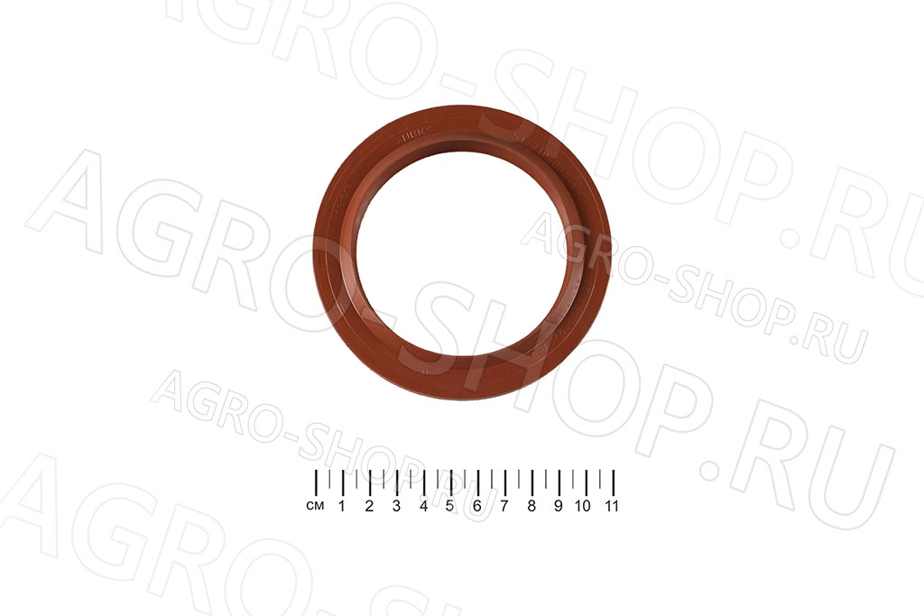Сальник 51-3104038-В2 / 22692 (95х130х12х17,5) задней ступицы NBR красный ГАЗ-53,3307 ROSTECO