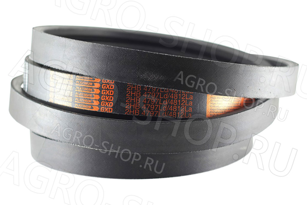 Ремень 2НВ-4812 La контрпривода соломоизмельчителя КЗС-1218, КЗС-7 (ADAMANTIS) 