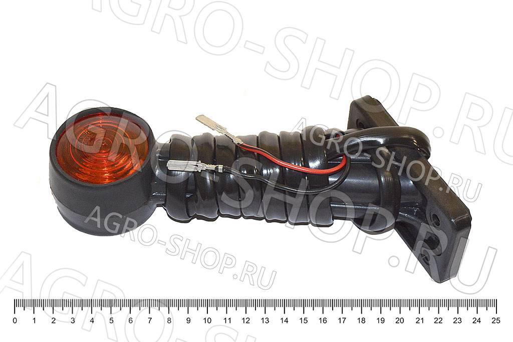 Фонарь 29.3731л полного габарита левый (красный + белый)  