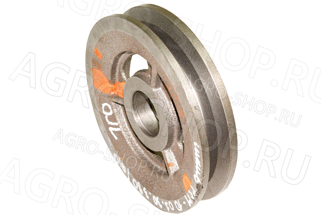 Шкив РСМ-10.01.30.380 (РСМ-10.01.30.910А) натяжной привода соломотряса (1 ручей) Дон-1500Б 