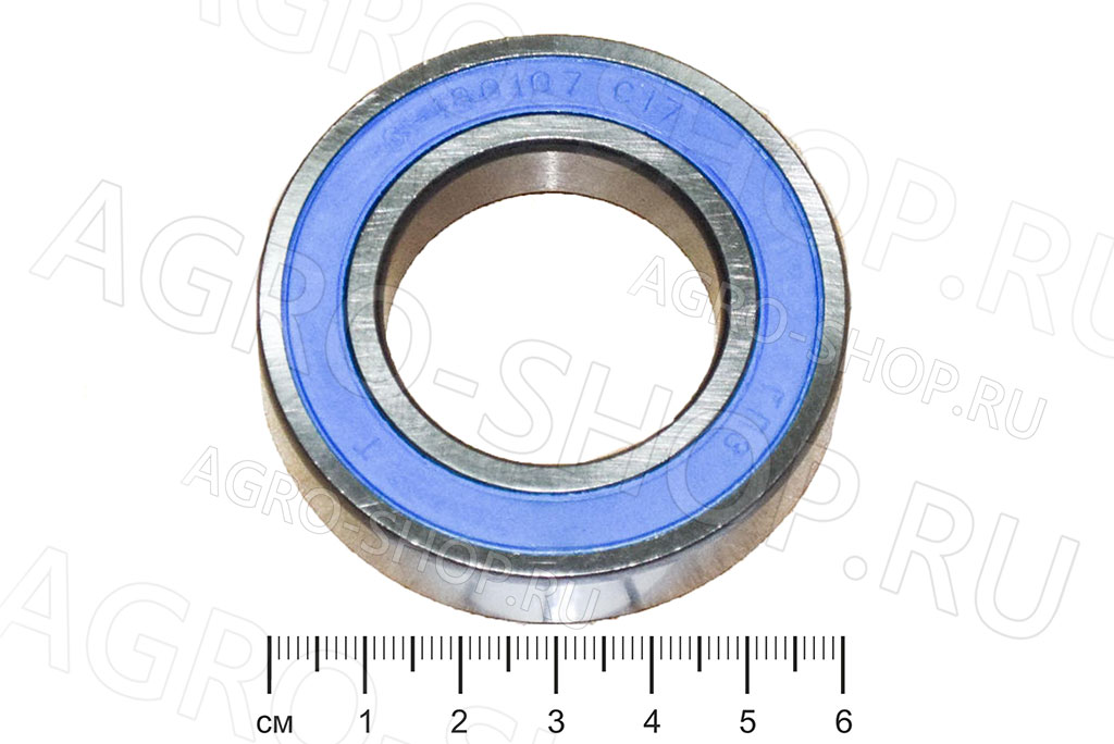 Подшипник 180107 / 6007-2RS (35х62х14) (РФ) 
