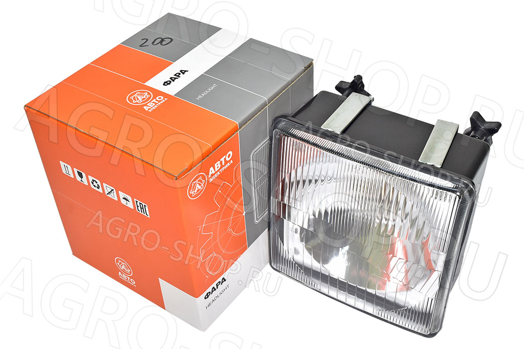 Фара ФГ-308АЕ квадратная (дальн+ближн) Н4 60/55W 12В МТЗ АвтоЭлектрика