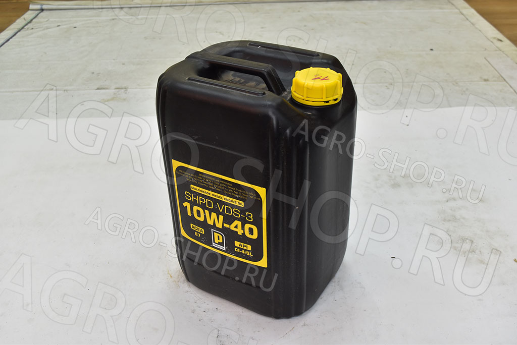 Масло моторное SHPD VDS-3 10w40 20л PRISTA
