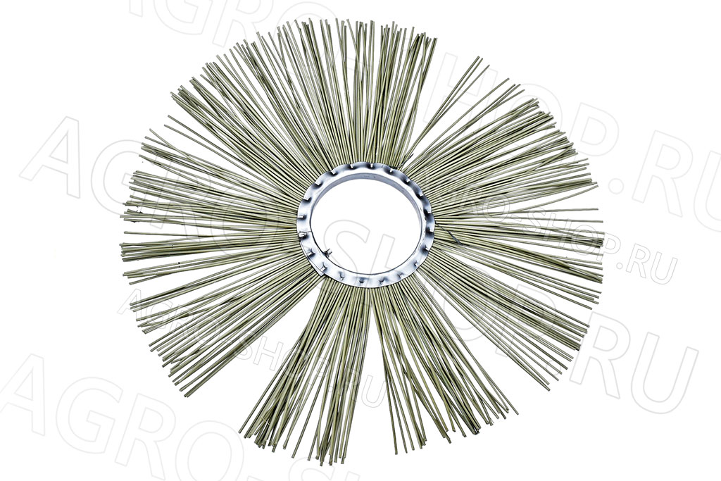 Диск щеточный для щетки коммунальной (120х550) (стальная сердцевина) Т-40, МТЗ 