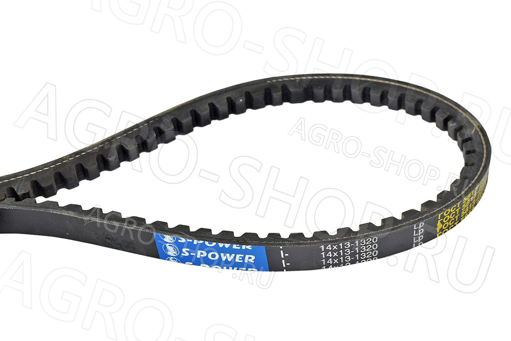 Ремень 14х13-1320 Lp ЗУБЧАТЫЙ привода гидромуфты К-701, ЯМЗ-240 (S-Power) 