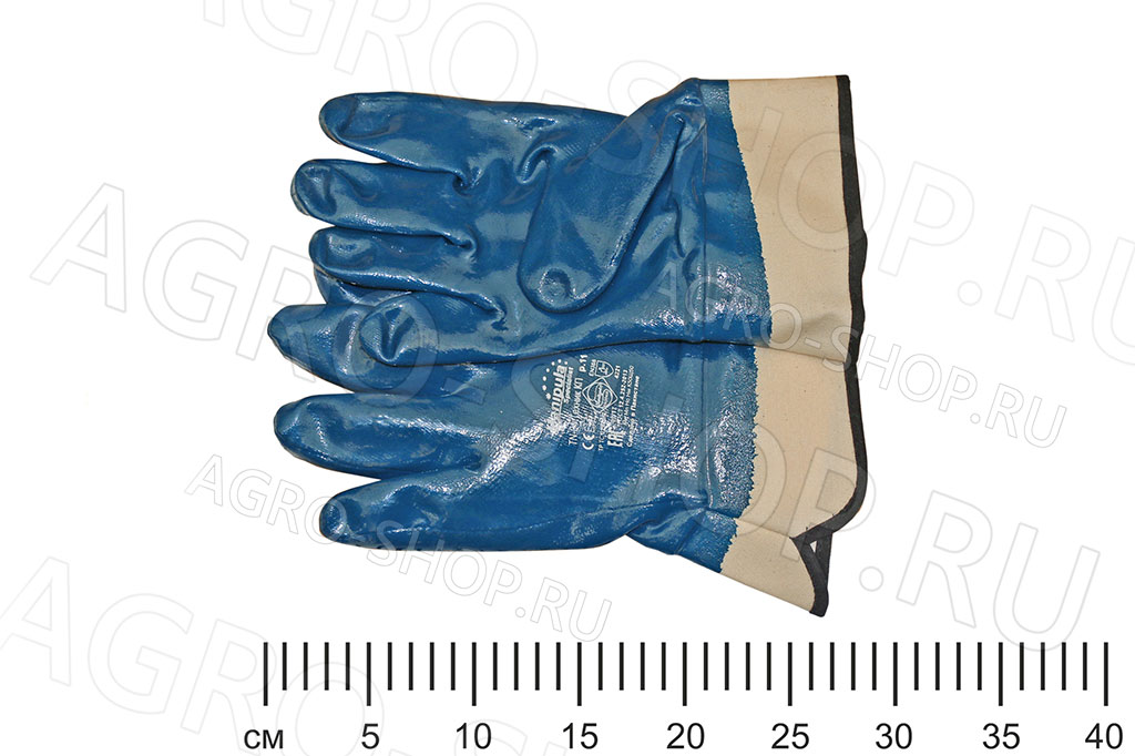 Перчатки ТЕХНИК КП TN-01 (MG-224) полный облив, крага (12/120) р.10 Пер 601