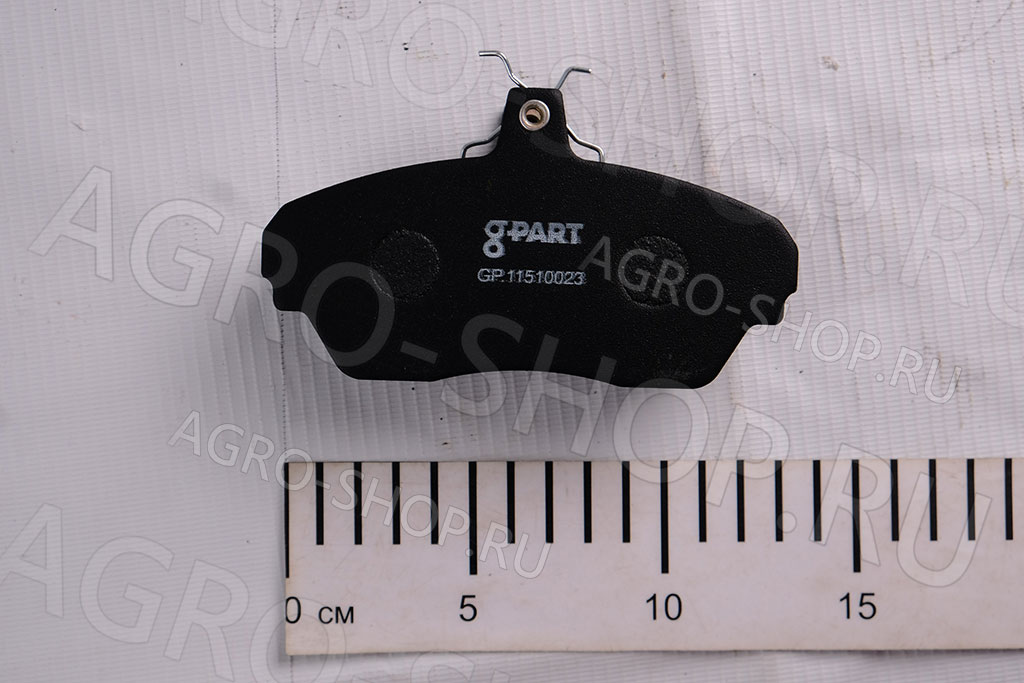 Колодка GP.11510023 тормозная передняя (4шт) Газель G-Part