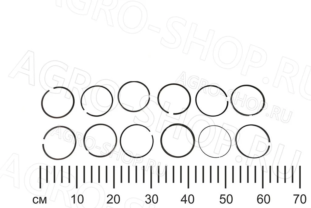 Кольца поршневые КМЗ 4062-1000100-01 (92,0мм) (4п/к) ЗМЗ-402,406,511 КМЗ