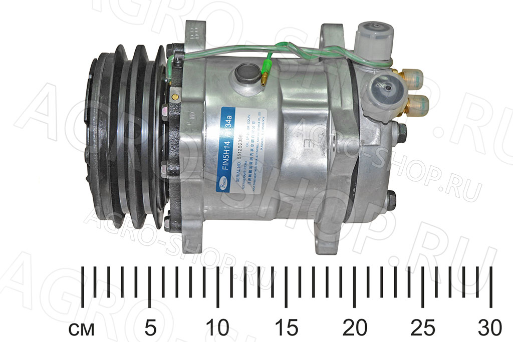 Компрессор  000.13.209-1 (SD-508, DY-5H14, R-134) кондиционера Акрос, Вектор, Дон-680, КЗС ACTECmax