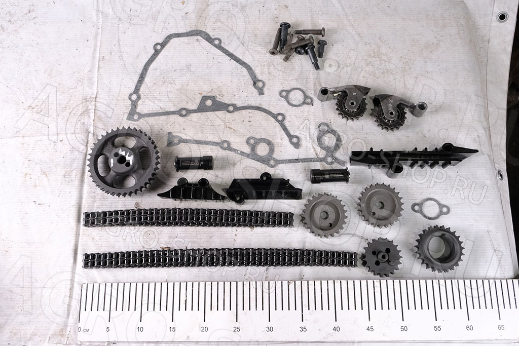 Натяжное устройство 406.3906625-10 под двойную цепь (полный) ЗМЗ-405,406,409 ЗМЗ