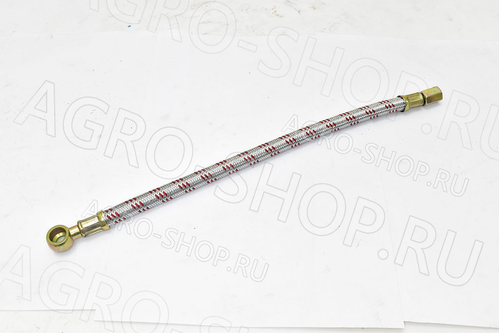 Маслопровод 240-3509150 компрессора L=352мм мет. оплетка Д-243/245 (Master Part)