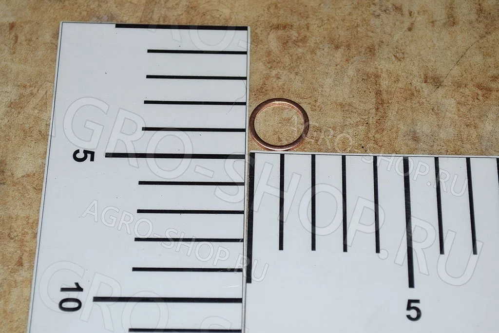 Шайба 16х20х1,5 (медь)  