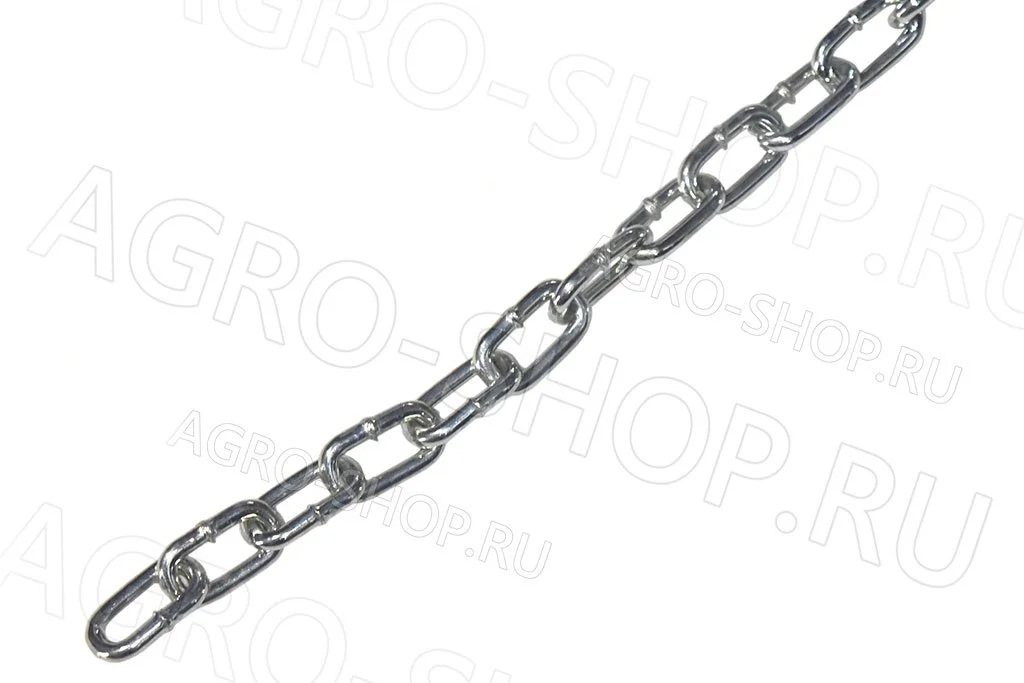 Цепь якорная 6х27 оцинкованная (20м) (К)