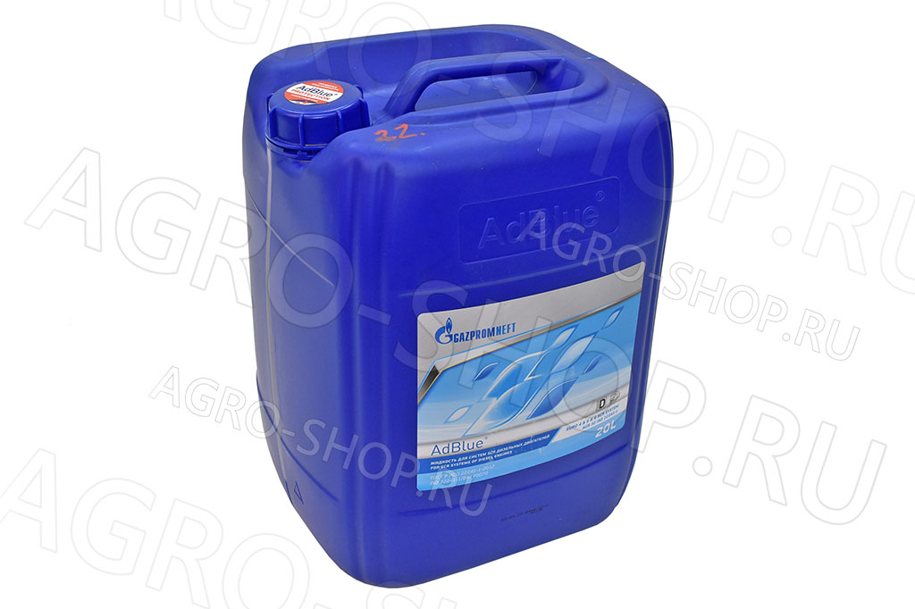 Водный раствор мочевины AD BLUE (для систем SCR дизельных двигателей) 20л Газпромнефть