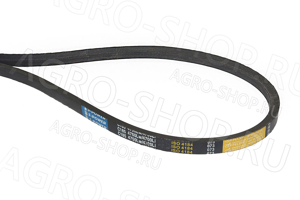 Ремень С(В)-4750 Lw / 4 700 Li привода главного контрпривода Енисей-1200М (S-Power) 