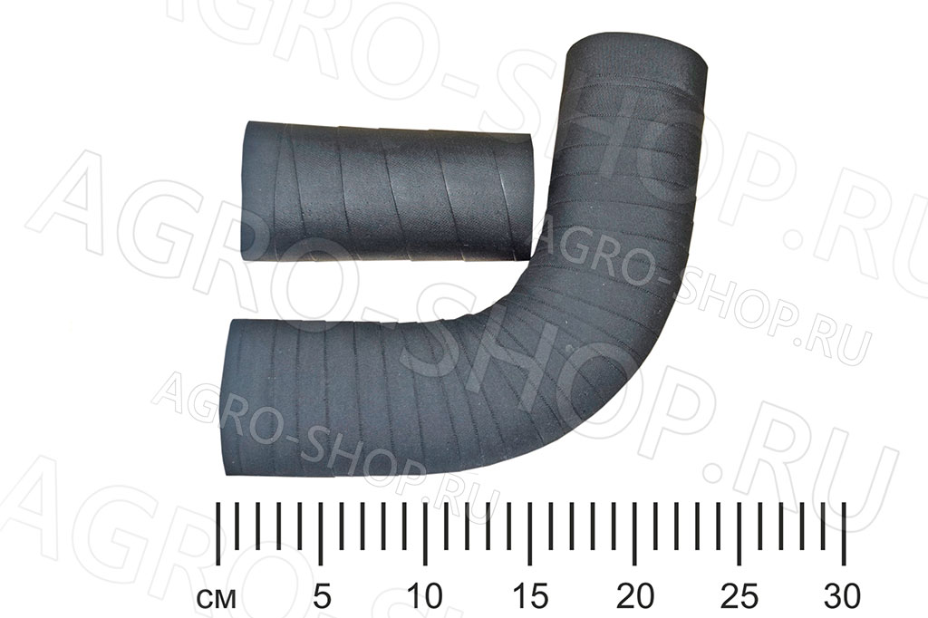 Патрубки водяного радиатора МТЗ-1221 рез. (2 шт., Д-260) 